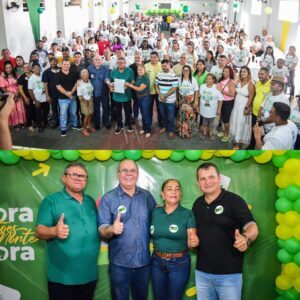 Em grande ato, prefeito Solimar Alves se filia ao MDB