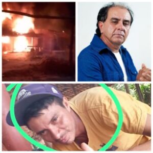 Vídeo! Candidato a vereador mata homem com um tiro de escopeta no interior do Maranhão e povo toca fogo na casa dele