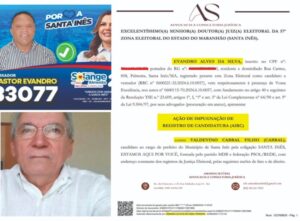 Grupo de Almeida entra na Justiça para impugnar candidatura de Valdevino Cabral em Santa Inês