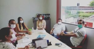 Hilton Gonçalo recebe visita do prefeito eleito de Palmeirândia