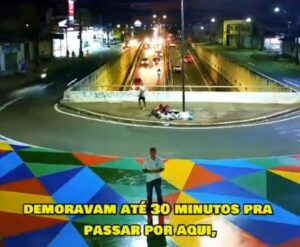 Nas férias e com lixo à mostra, Braide passa recibo na Cohab