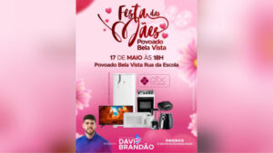 Deputado Estadual Davi Brandão promove festa do dia das mães em Bacabal