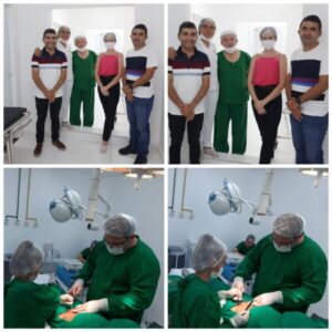 Prefeito Adelbarto Santos acompanha mutirão de cirurgia no Hospital Municipal de São Francisco do Maranhão