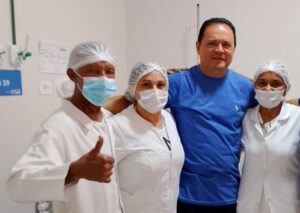Imagem do Dia: Rigo Teles recebeu alta após passar por procedimento cirúrgico, mas a campanha não parou