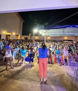 Prefeito Toinho Patioba e primeira dama Gisele Sena realizam grande evento com mulheres em Gonçalves Dias.