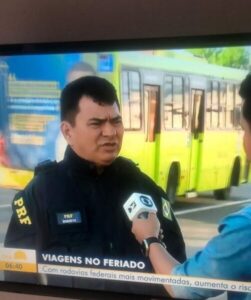 Inspetor Noberto se licencia da PRF para concorrer a uma vaga na Câmara de São Luís