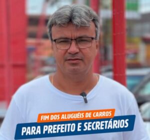 Guilherme Mulato anuncia decreto para acabar com regalias de locação de carros para prefeito e secretários