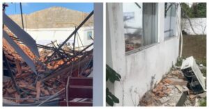 Telhado de Câmara de Vereadores no interior do Maranhão desaba e local é isolado