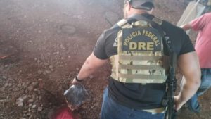 PF incinera meia tonelada de cocaína no Maranhão