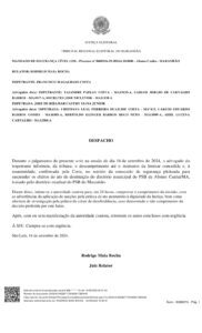 ALMEIDINHA PERDE O PSB APÓS O TRE DEVOLVER O PARTIDO AO COMANDO DE CAPITULA EM AFONSO CUNHA.