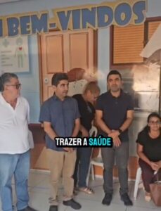 Prefeito Adelbarto Santos entrega novo equipamento de eletrocardiograma no Povoado Mimoso em São Francisco do Maranhão