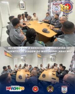 Comando do Batalhão de policiamento do Turismo realiza reunião para discutir ações estratégicas