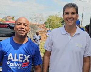 Eduardo Braide pede votos para candidato a vereador da área Itaqui Bacanga, Alex Paiva
