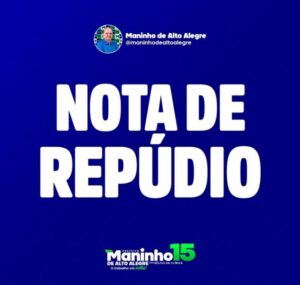 Maninho de Alto Alegre Rebate Acusações de Thiago Rezende em Nota de Repúdio