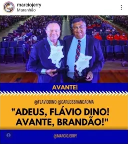 Márcio Jerry dá “adeus” para Flávio Dino