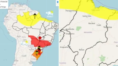 Mais de 80 cidades do MA tem alerta de chuvas intensas