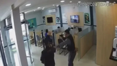 Falso policial realiza assalto em agência financeira