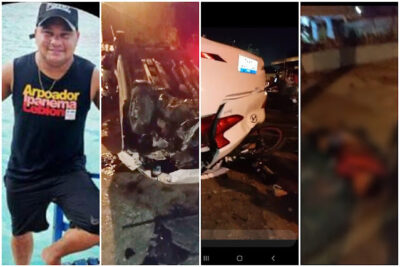 Vídeo! Homem bate HB20 em muro e morre em grave acidente na Avenida João Pessoa, em São Luís