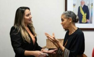 Em reunião com Marina Silva, Ana Paula Lobato discute questões ambientais do Maranhão….