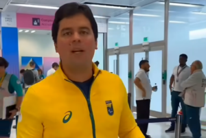 Ministro do Esporte, André Fufuca chega a Paris para Olimpíadas