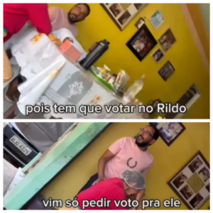 Assis Ramos pede voto em Rildo e candidato rejeita apoio e repudia gesto