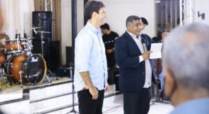 Eduardo Braide participa de culto em homenagem a São Luís