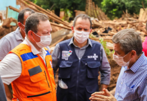 Dino ressalta força-tarefa de Brandão durante enchentes no Maranhão