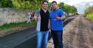 Luciano retoma programa pró-asfalto em Pinheiro