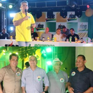 Hélio Lucena se filia ao MDB, com apoio de Hildo Rocha e Orleans Brandão