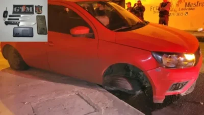 Motorista de aplicativo é feito refém por criminosos