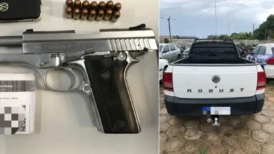 Vereador é preso com veículo roubado e porte ilegal de arma de fogo