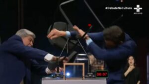 Desequilíbrio total!!! Cadeirada de Datena representa ápice da baixaria nos debates em São Paulo