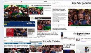 O retorno impressionante e o triunfo de Lula sobre a extrema direita repercute mundo a fora