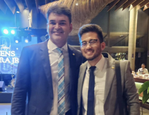Rubens comemora aniversário em festa com Dino, Roseana, Brandão e Kim Kataguiri