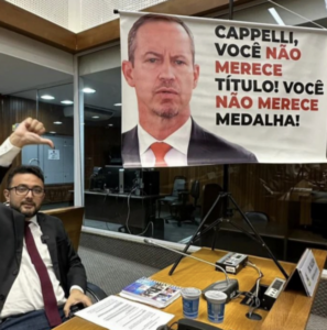 Yglésio nocauteia Cappelli na Justiça
