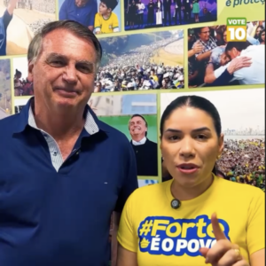 Bolsonaro e Michelle visitam Imperatriz em apoio a Mariana Carvalho