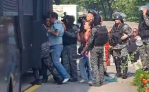 Um arruaceiro contumaz!!! Glauber Braga é detido em reintegração de posse da UERJ