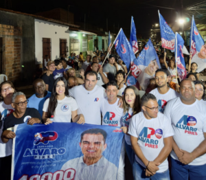 Álvaro Pires vai encerrando campanha e será um dos mais votados de São Luís
