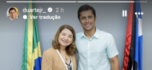 Duarte visita Iracema e provoca ciumeira entre comunistas