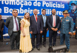 Iracema Vale prestigia solenidade que concede promoção para militares no Maranhão