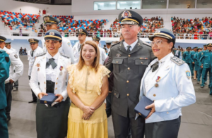 Iracema Vale prestigia solenidade que concede promoção para militares no Maranhão