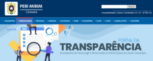 NOTA ZERO! Câmara de Peri Mirim recebe a pior avaliação no ranking de transparência do TCE