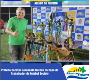 MPMA exige que prefeito de Ribamar Fiquene retire autopromoção de redes sociais do município