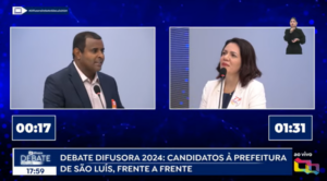 Acompanhe ao Vivo: Debate da Difusora entre os candidatos à Prefeitura de São Luís
