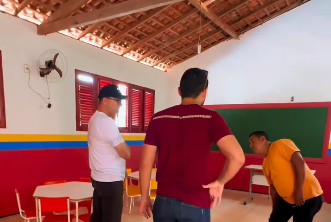 Prefeito João Martins vai entregar quatro escolas totalmente reformadas à comunidade escolar de Bequimão