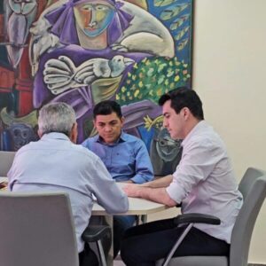 Ciro Nolasco e Fernando Braide visitam Senai e discutem qualificação profissional
