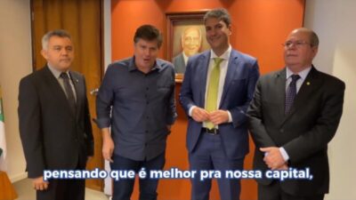 Presidente do MDB, Baleia Rossi, declara apoio à reeleição de Eduardo Braide em São Luís