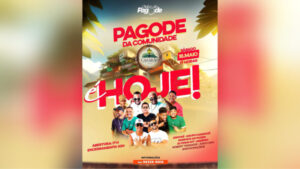 É hoje (sábado/18) no Casarão o Pagode da Comunidade