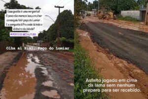 Prefeitura de Paço do Lumiar desperdiça verbas em recapeamento de estrada