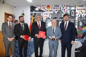 Eduardo Nicolau é homenageado pelo Ministério Público Militar